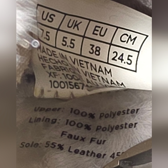 TOMS Women's Alpargata Faux Fur Lined Slip-On Flats dusty rose Sz.7.5 Slippers - Picture 13 of 16